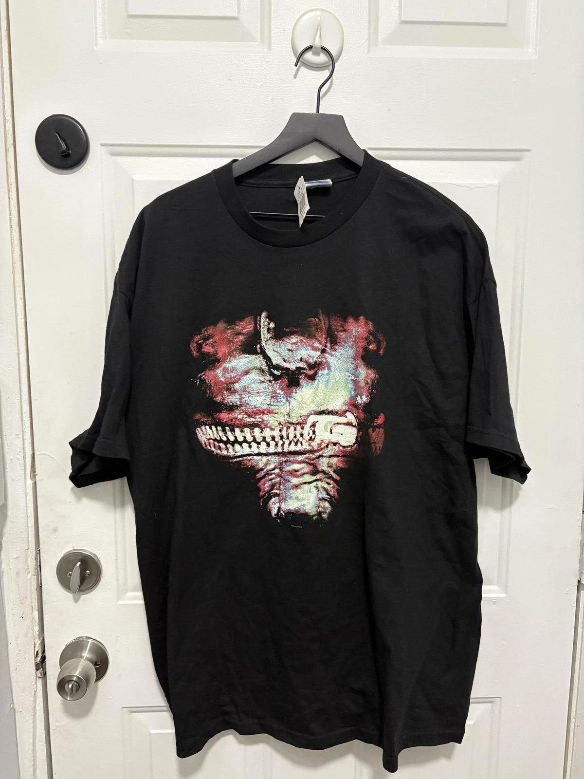 

Vintage Slipknot Subliminal Verses Shirt Mens 2XL Black Tee Tennessee River 3XL
