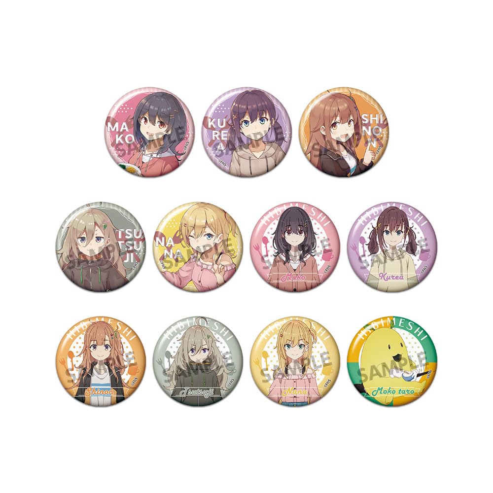 

Days Pass, But Food is Delicious Trading Badges Vol.1 (11 Badges in 1 Box)