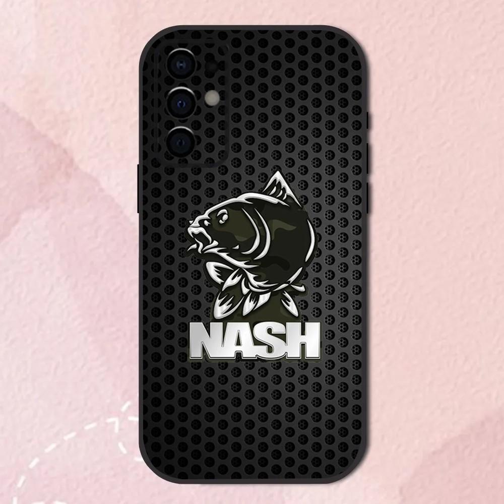 N-Nash Fishing Cool Phone Case For Samsung S24,S21,S22,S23,S30,Ultra,S20,Plus,Fe,Lite,Note,10,9,5G Black Soft Shell