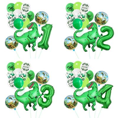 Dinosaur Balloon Package Boy Themed Birthday Balloon Arrangement Children'S Party Scene Decorative Balloon