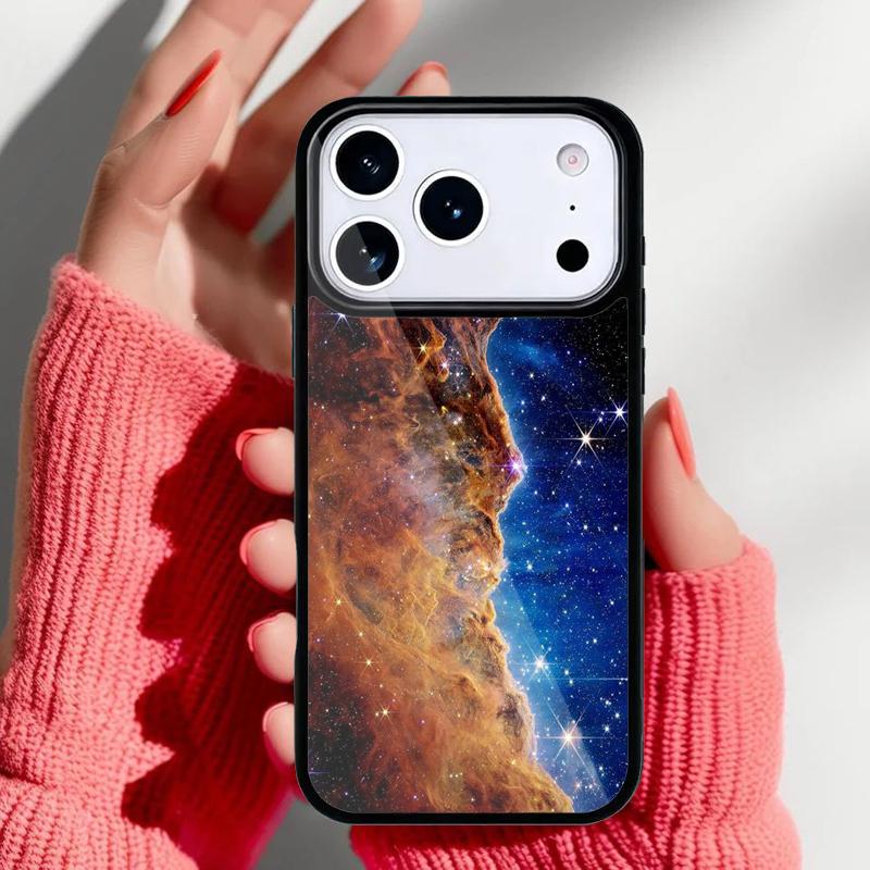 Outer Space Phone Case for iPhone 17 Air 16e 15 14 13 Pro Max Back Cover for 12 11 Pro Coque