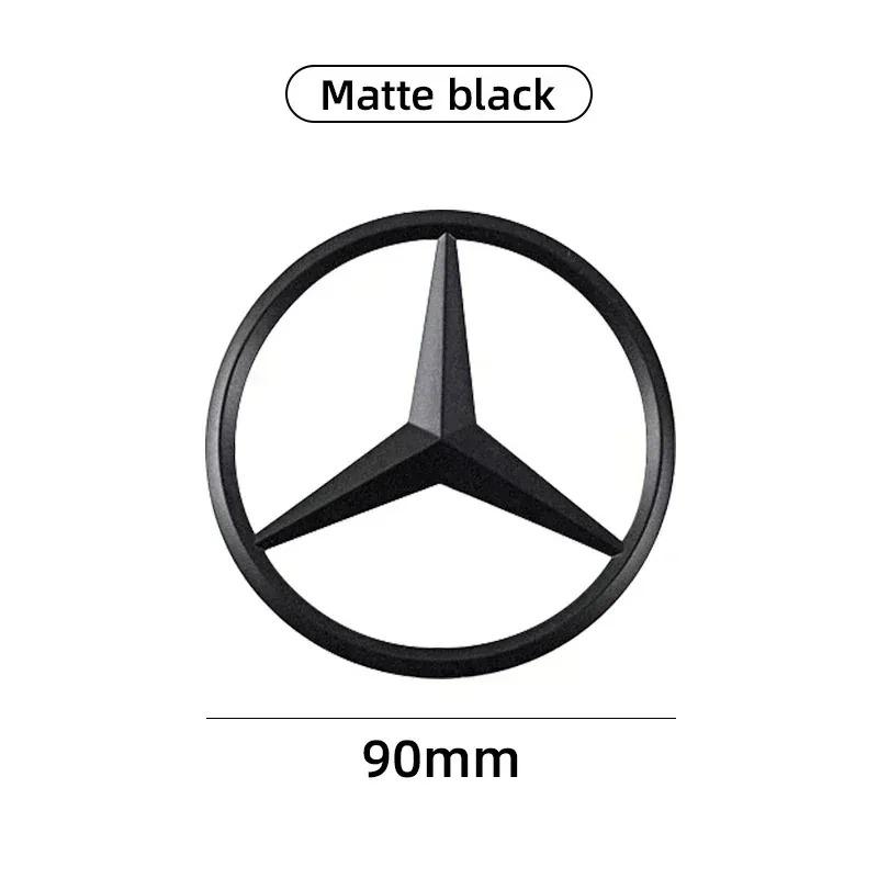 9cm ABS Car Rear Decal Trunk Emblem Sticker For Mercedes Benz S320 W164 W203 W204 W168 C180 E320 A200 CLA CLK CLS ML A11