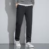 Men's Elastic Waist Cotton Casual Trousers