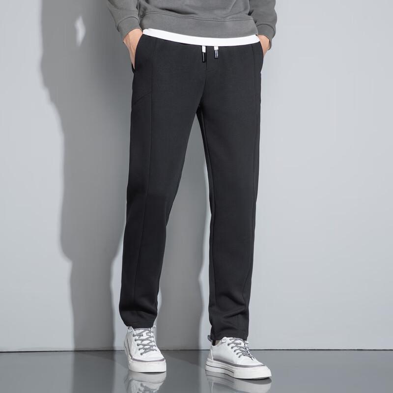 Men's Elastic Waist Cotton Casual Trousers