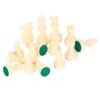 Plastic Chessmen Set International Chess Game Complete Chessmen Set Black&amp;White M