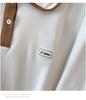 Plus Size Women's Summer Lapel Top Slimming Short Sleeve T-Shirt Cardigan
