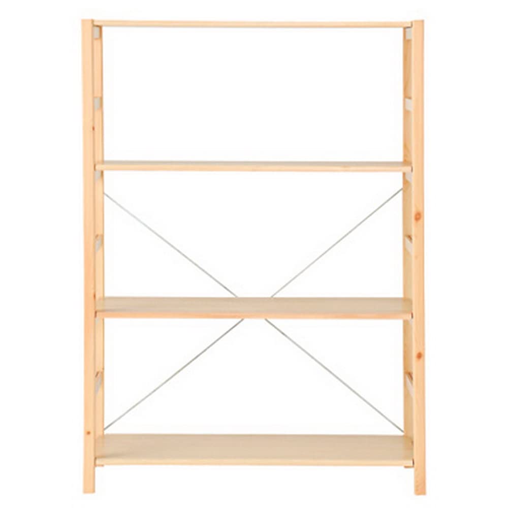 MUJI Jednotka z borovicového dřeva Šířka 86 x Hloubka x Výška Produkt 61182292 Police, Střední, 39.5 120cm, Počet