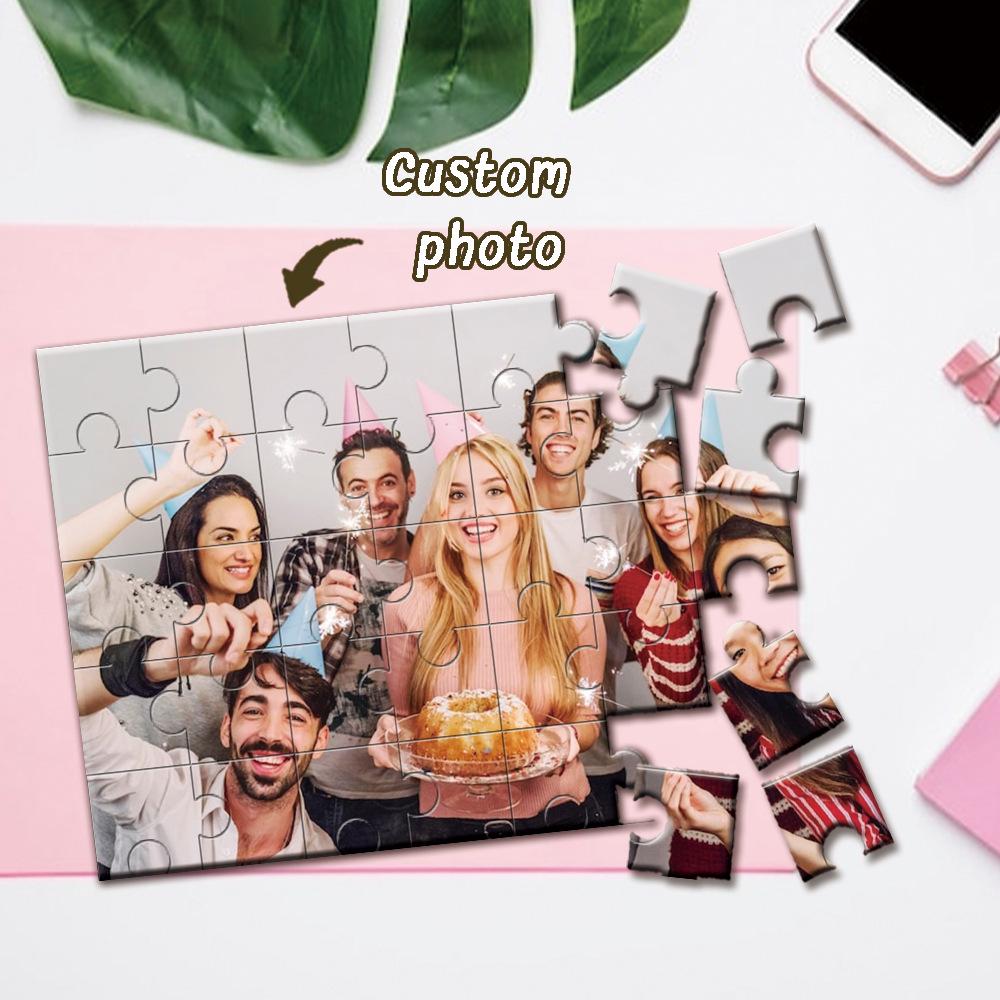 Custom Heart-Shaped Pearlescent Jigsaw Puzzle - DIY Sublimation & Educational Toy
