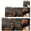 Xxl Mouse Pad God of War Desk Mat Pc Gaming Accessories Keyboard Computer Mousepad Gamer Large Cabinet Office Table Carpet Rug