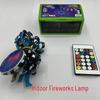 Bluetooth App-Controlled Rotating LED Fireworks Light for Christmas