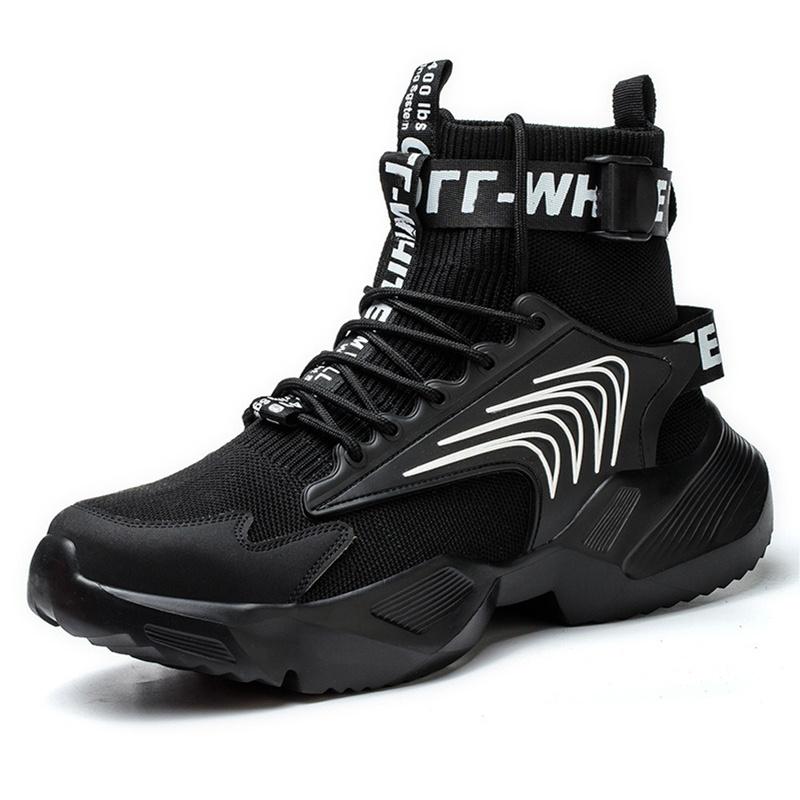 

черные рабочие туфли с защитой от ударов, стальной носок, защитные туфли от проколов, легкие защитные туфли, защитные рабочие кроссовки 36