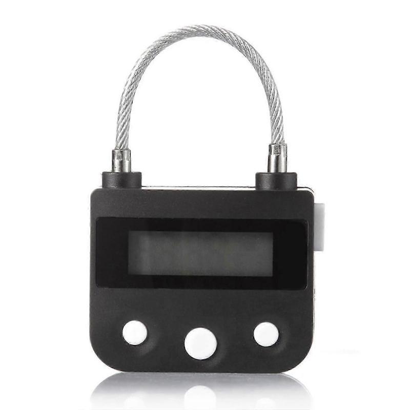 2x Time Lock Electronic Timer Lock Household Temporary Lock Time Lock Electronic Lock Countdown