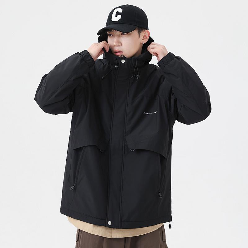 Черная американская функциональная куртка для альпинизма — фото 4