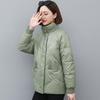 2024 New Winter Women Down Cotton Jacket Warm Loose Fit Fashion Coat Slimming Moms Outerwear
