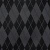 [Ogier] Men's 100% Silk Jacquard Tie, Regular Tie, Argyle Pattern, Gift, Business, Stylish, 8cm Width