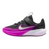 Nike Sonic Fly PS Black Vivid Purple Kids Sneakers Light-Carbon Metallic-Silver FZ0016-004