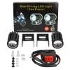 Motocykl Mini Driving Light Dual Colo do reflektora pomocniczego reflektora R ATV Scooter Moto Fog Light Akcesoria 12V