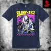 Herr- och damt-shirts Blink 182 'Aliens Exist' Punkrock Unisex Tung Bomull Premium