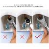 Flexible Head Gear Wrench 10mm 72 Teeth for Flare Nuts, Flex Gear Wrench, Flex Head Ratchet Combination Wrench for Fuel, Brake, and Air Conditioning P