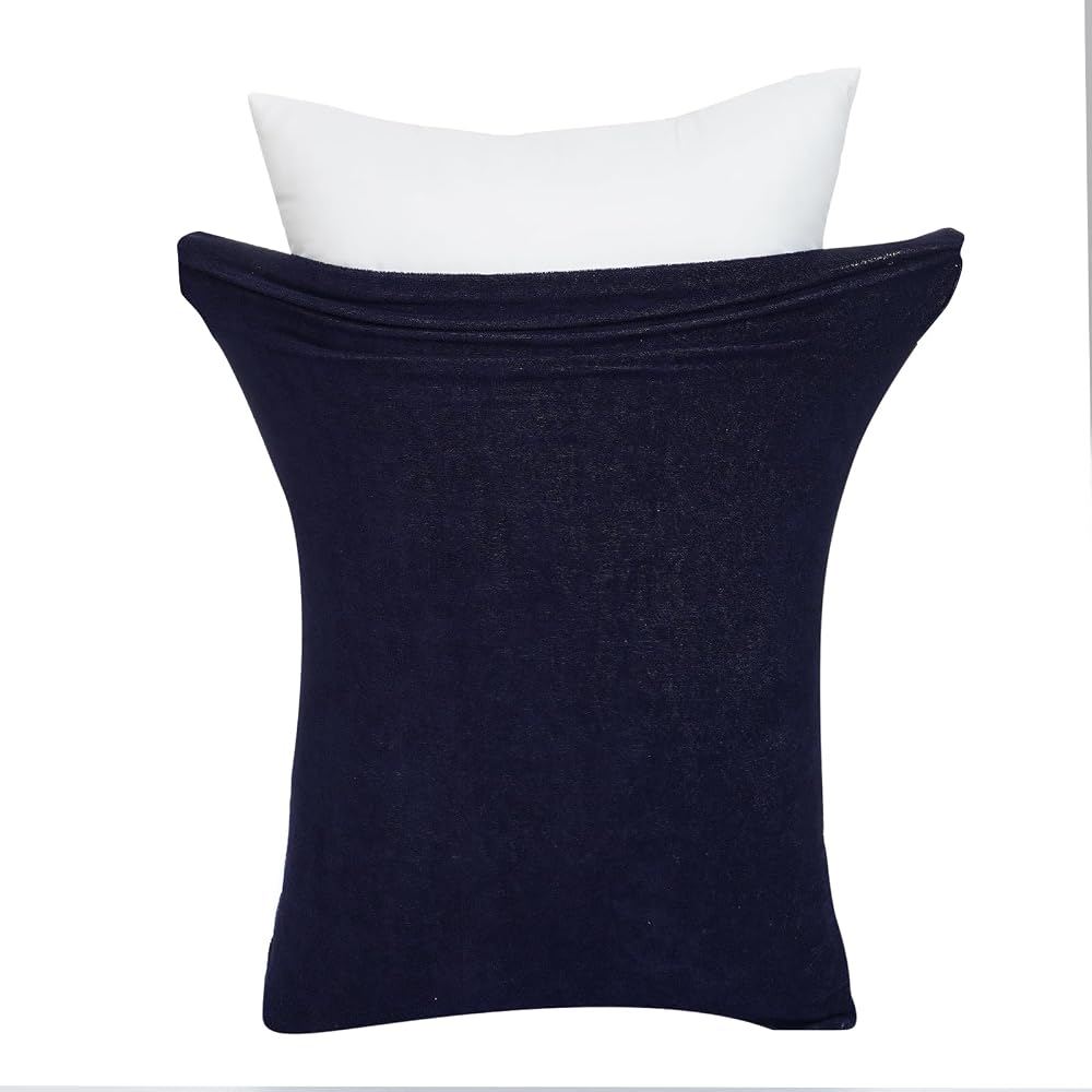 YOKATEC High-Quality 100% Cotton 3D Stretch Pillow Cover Towel Fabric 43x63cm All-Season Pillowcase