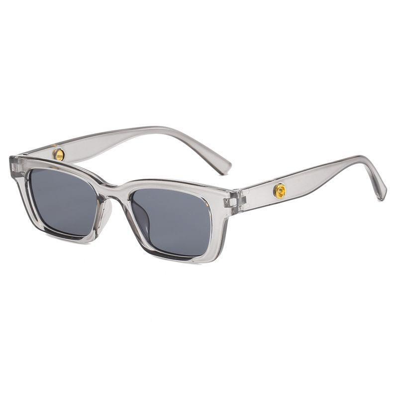 2026 Children's Rectangular Street Photography Baby Sunglasses Trendy Boys And Girls Cool Black Cat Eyes Personalized