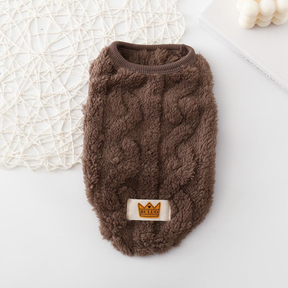 Winter Warm Dog Pullover Clothes for Small Dog Cats Outdoor Soft Fleece Jacket Vest Coat for Pet Chihuahua Yorkies Corgi Costume