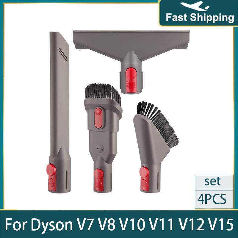 Attachment Kit for Dyson V7 V8 V10 V11 V15 Absolute Detect Cyclone Outsize Vacuum Cleaner Accessories Bundle Replacement Brush