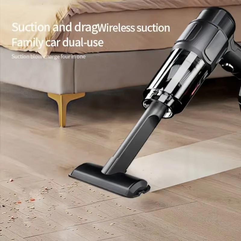 Portable High-Power Wireless Handheld Car Vacuum Cleaner (Wet/Dry, Rechargeable)