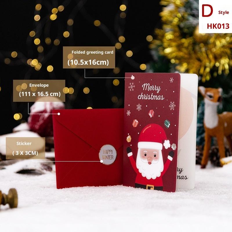 Pop-Up Weihnachtskarten mit Umschlägen und Verschlussaufklebern, 3D Waben-Weihnachtskarten, Niedliche Frohe Weihnachten Karte Feiertagsgruß Geschenk