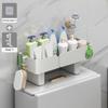 Storage Rack Toilet Tank Organizer Large Capacity Strong Load-bearing Waterproof
