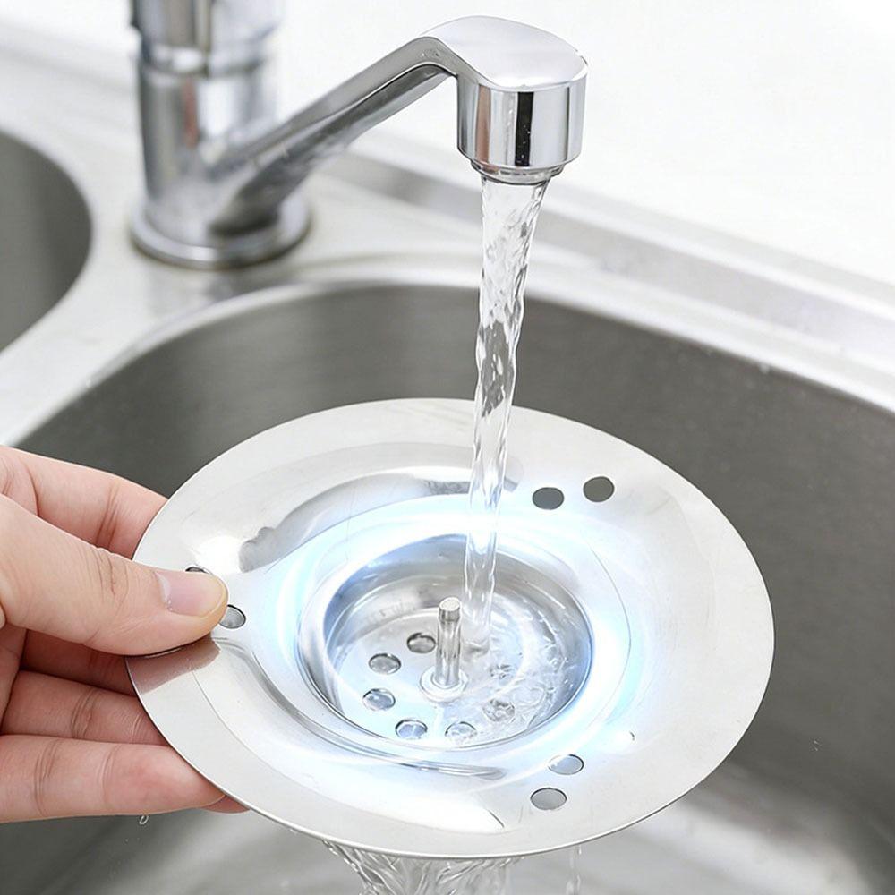 Durable Stainless Steel Vortex Floor Drain Mesh Preventing Blockage Sink Strainer Filter Sink Strainer Bathroom