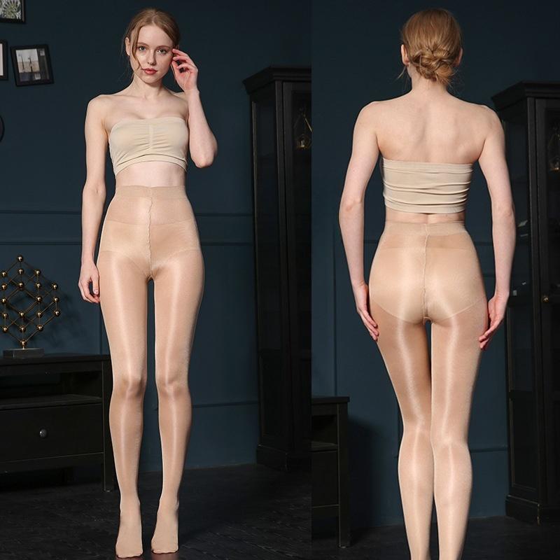 Neue 70D Ölsiebe Seidenstrumpfhosen Strumpfhosen Übergröße XL Hohe Taille Leggings Glänzende Socken Tanzstrumpfhosen Für Damen Frühling Sommer