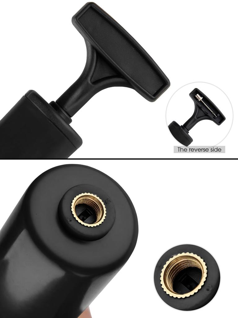 Portable Mini Manual Balloon Pump Multi-Function Manual Air Pump Swimming Ring Beach Ball Inflatable Basketball Pump