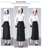 Brand High Waist Slimming Midi Skirt - Spring/Autumn Women's Back Slit Bodycon Style
