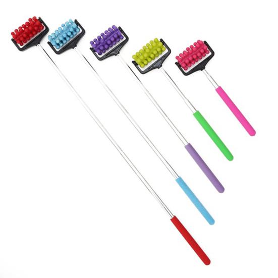 Telescopic Meridian Acupressure Roller Massager Stick Trigger Point Relax Tool