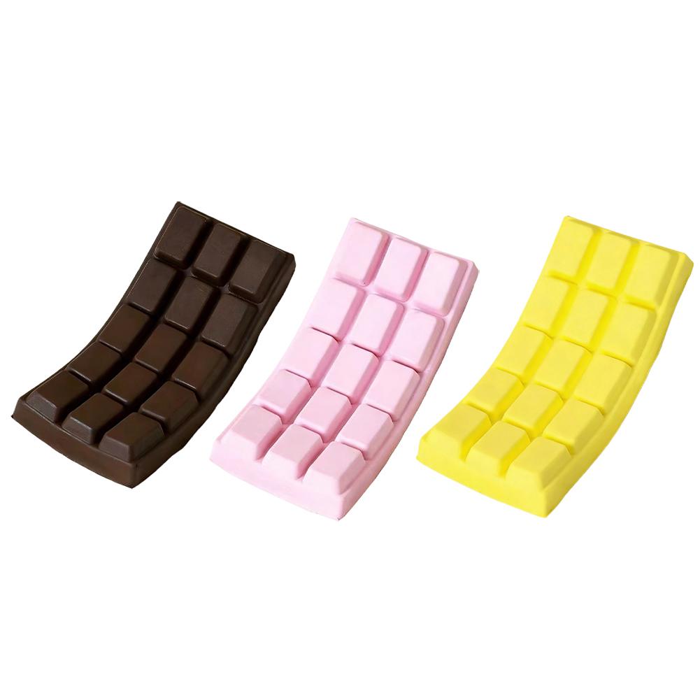 Simulated Chocolate Squeeze Toy Silicone Soft Slow Rebound Fidget Toys Stress Relief Toy Sensory Squeeze Toys For Adult