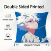 Anime H-Hunter x Hunter Pillow Case Plush Fabric Soft  Pillowcase Double Sided Print   Cushion Cover Throw Pillow Cover