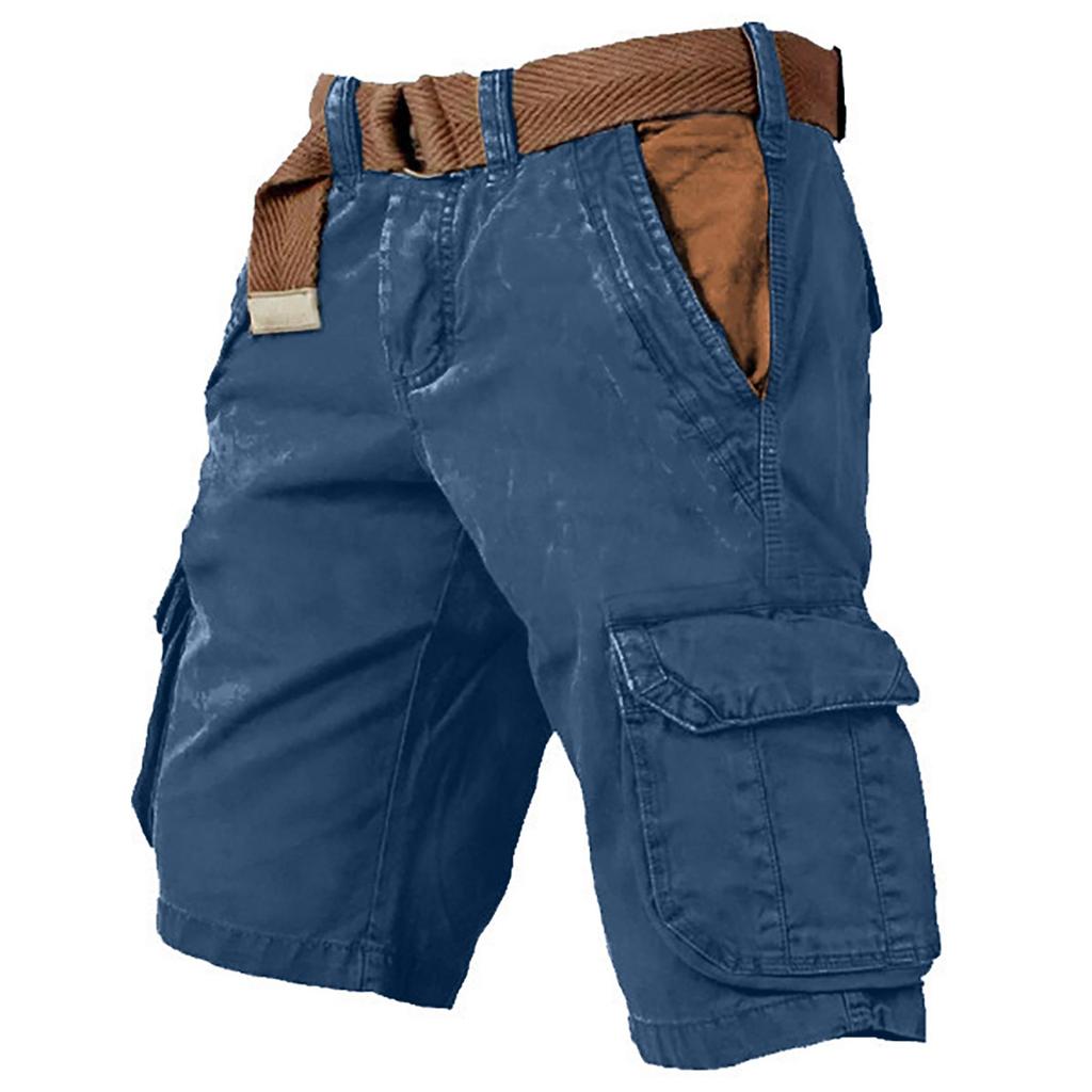 Zomer Shorts voor Heren met Print voor Buiten Losse Shorts voor Heren met Meerdere Zakken