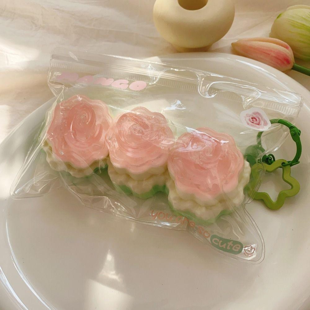 Stars Super Elastic Fruit Toys Non Stick Slow Rebound Fruit Toy Children