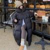Down Cotton-padded Jacket Thick and Loose Korean Long Winter Cotton-padded Jacket That Reaches The Knees