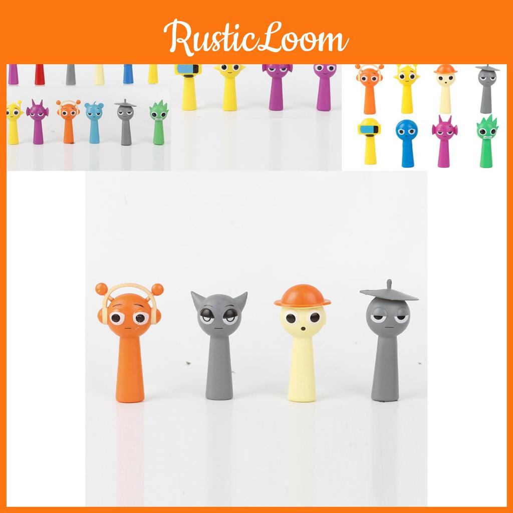 Sprunki Rhythmus Box Set Kollektion PVC Charaktermodelle Blind Box Gashapon Spielzeug