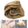 Natural Fire Starter, Hemp Tinderwood Tinder, Fatwood, Camping, WinJapan (50g Hemp Tinder)