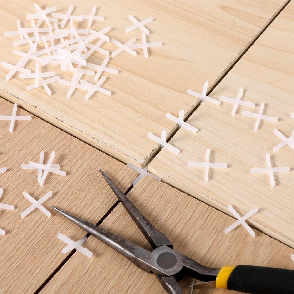 2500pcs Reusable Tile Leveling Clips Cross Tile Spacers  Ceramic Tile Installation