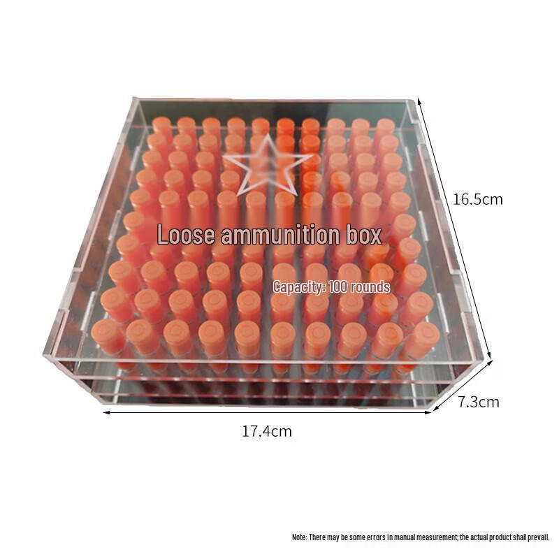 Jixiong Transparent Ammunition & Parts Storage Box