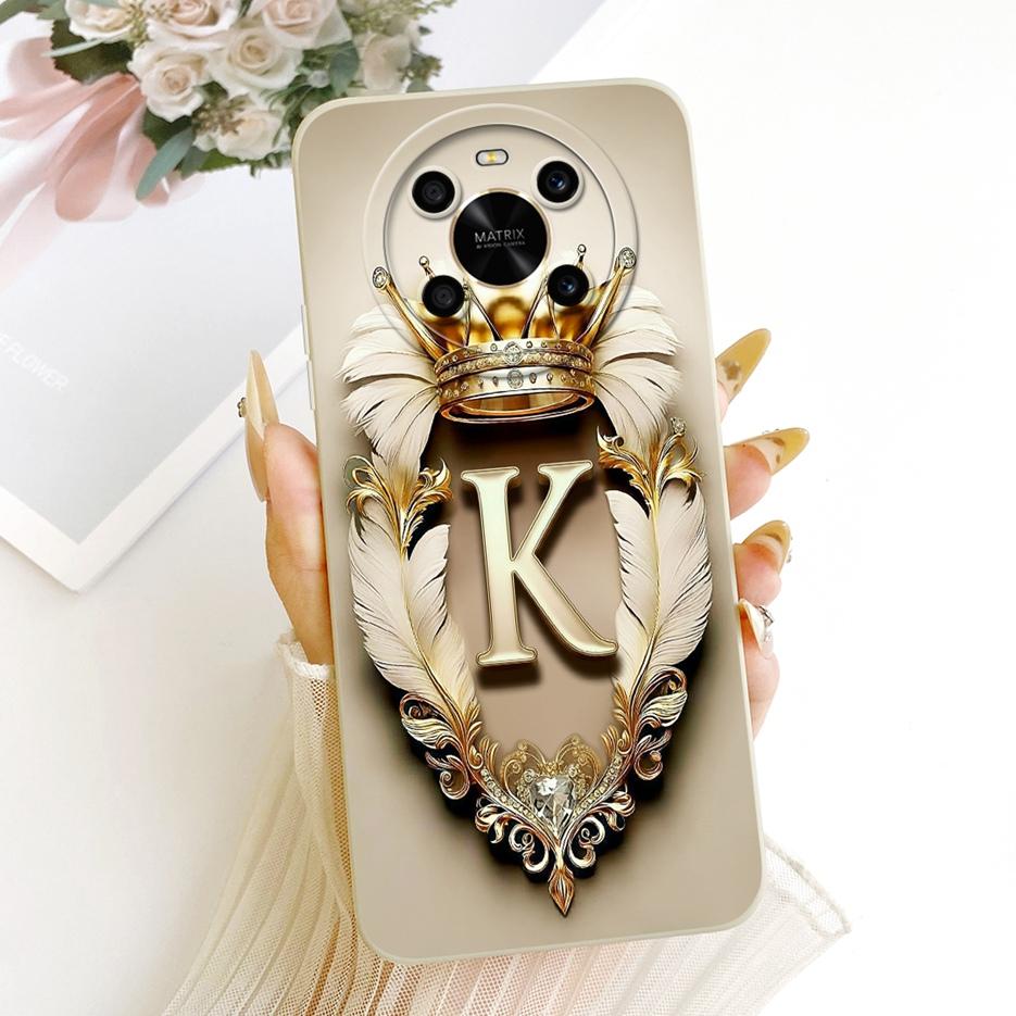 For Honor X9 5G Case ANY-NX1 Cool Crown Letters Cover Shockproof Soft TPU Phone Case For Honor X9 X 9 HonorX9 4G Back Cover Bags