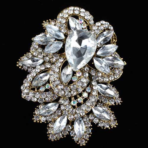 

Преувеличенный стиль хрустальная брошь женский атмосферный корсаж пальто костюм анти-свет пряжка игла с аксессуарами серебряный