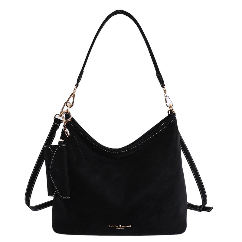 Tote Bag, Large-capacity Women's Commuter Bag, High-end and Light Luxury Single-shoulder Crossbody Bag