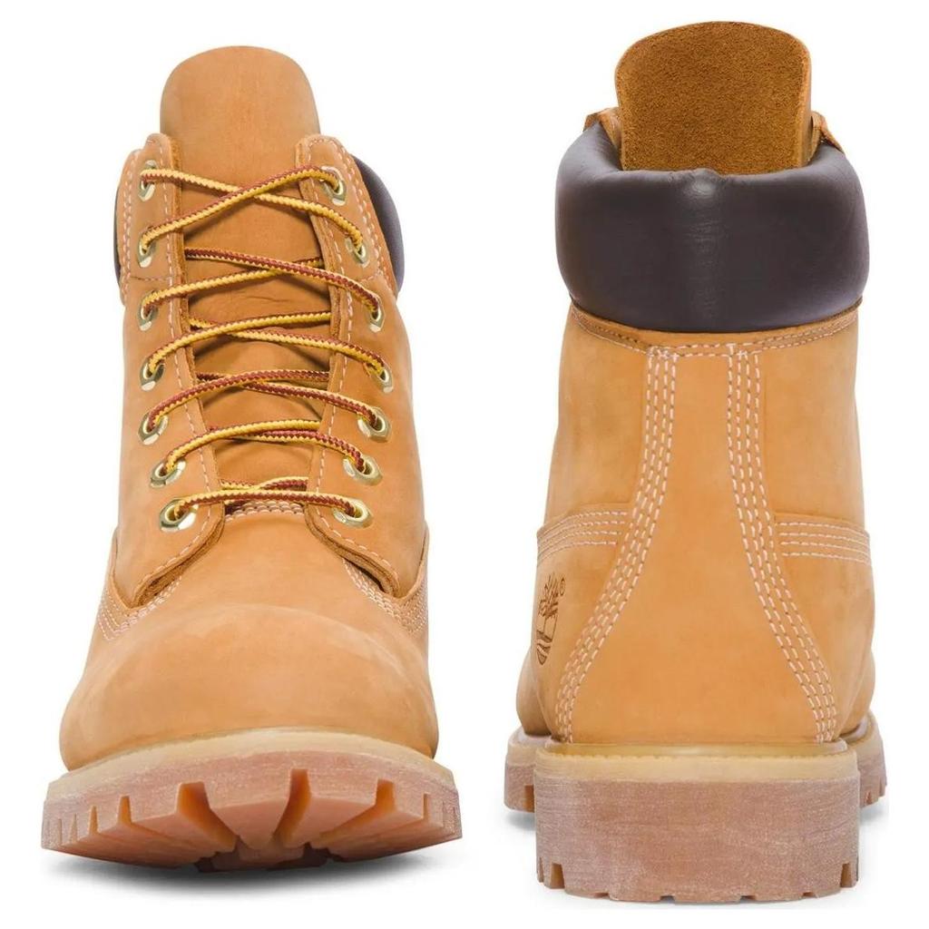 Timberland Premium Series 6 Inch Premium Boot Breathable Shock Absorbing Mid Calf Outdoor Boots Men Boots Brown Yellow TB0100061713