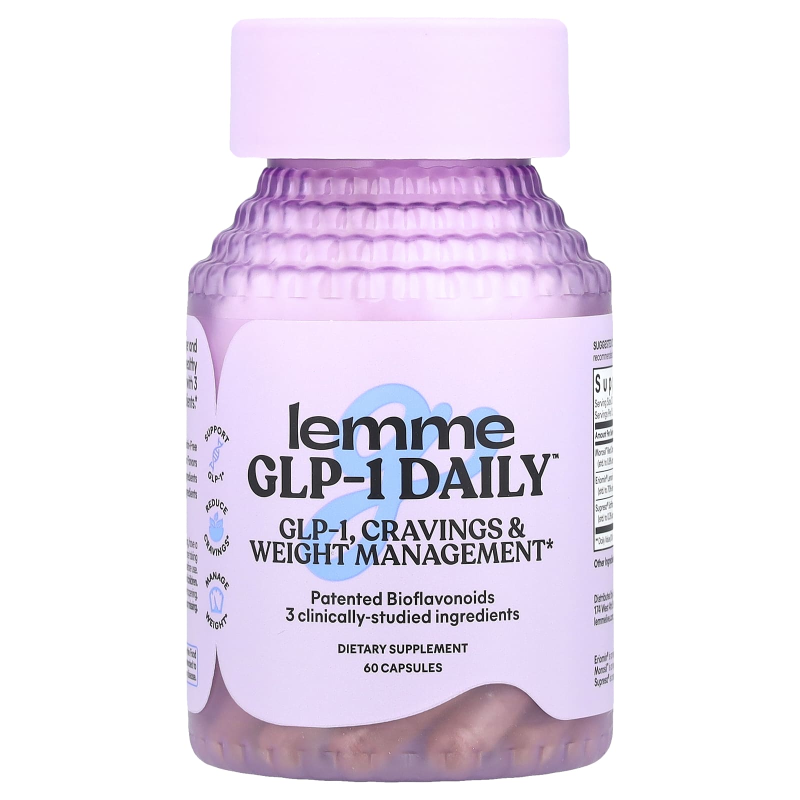 

Glp-1 Daily™, Weight Management, Appetite and Fat Burner, 60 Capsules