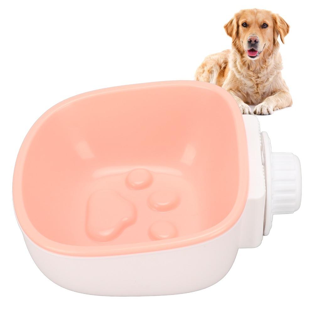 Anti-choke Hanging Dog Bowl Premium Polymer Crate Feeder Practical Pet Food Bowl Daily Drinking